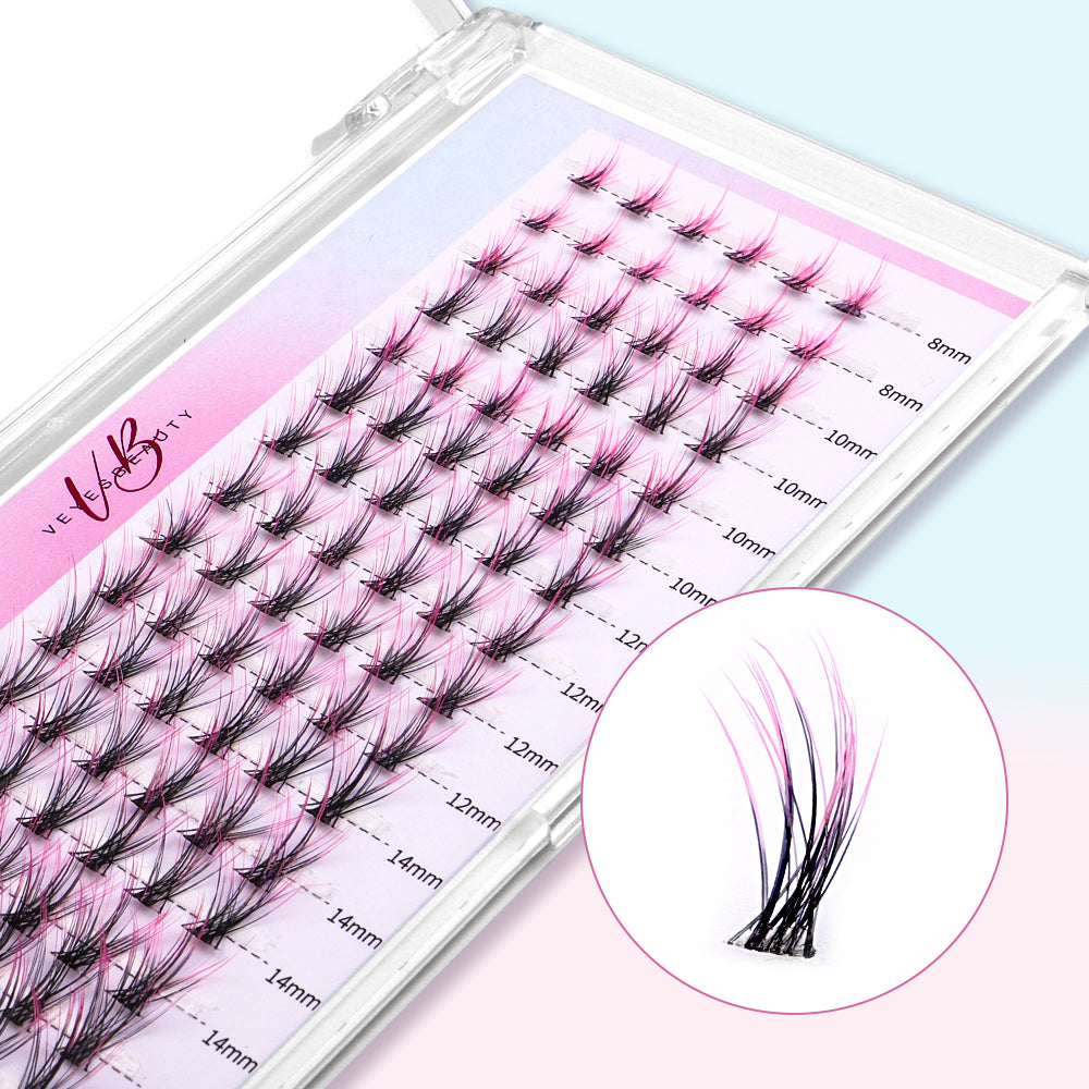 Ombre Pink & Brown