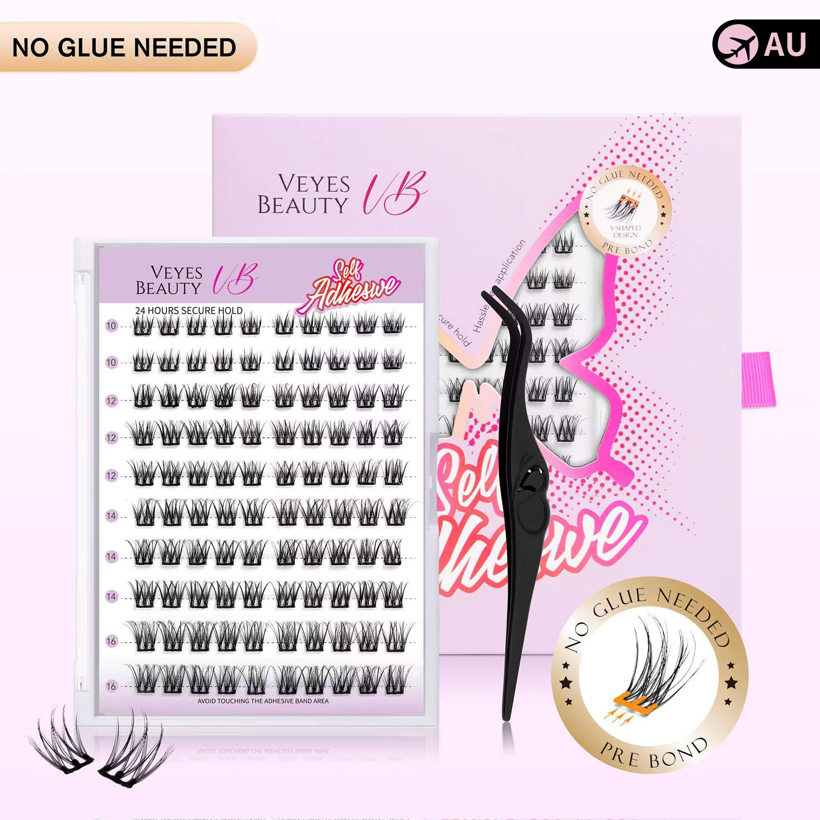 Self Adhesive Lashes-Soft Trio