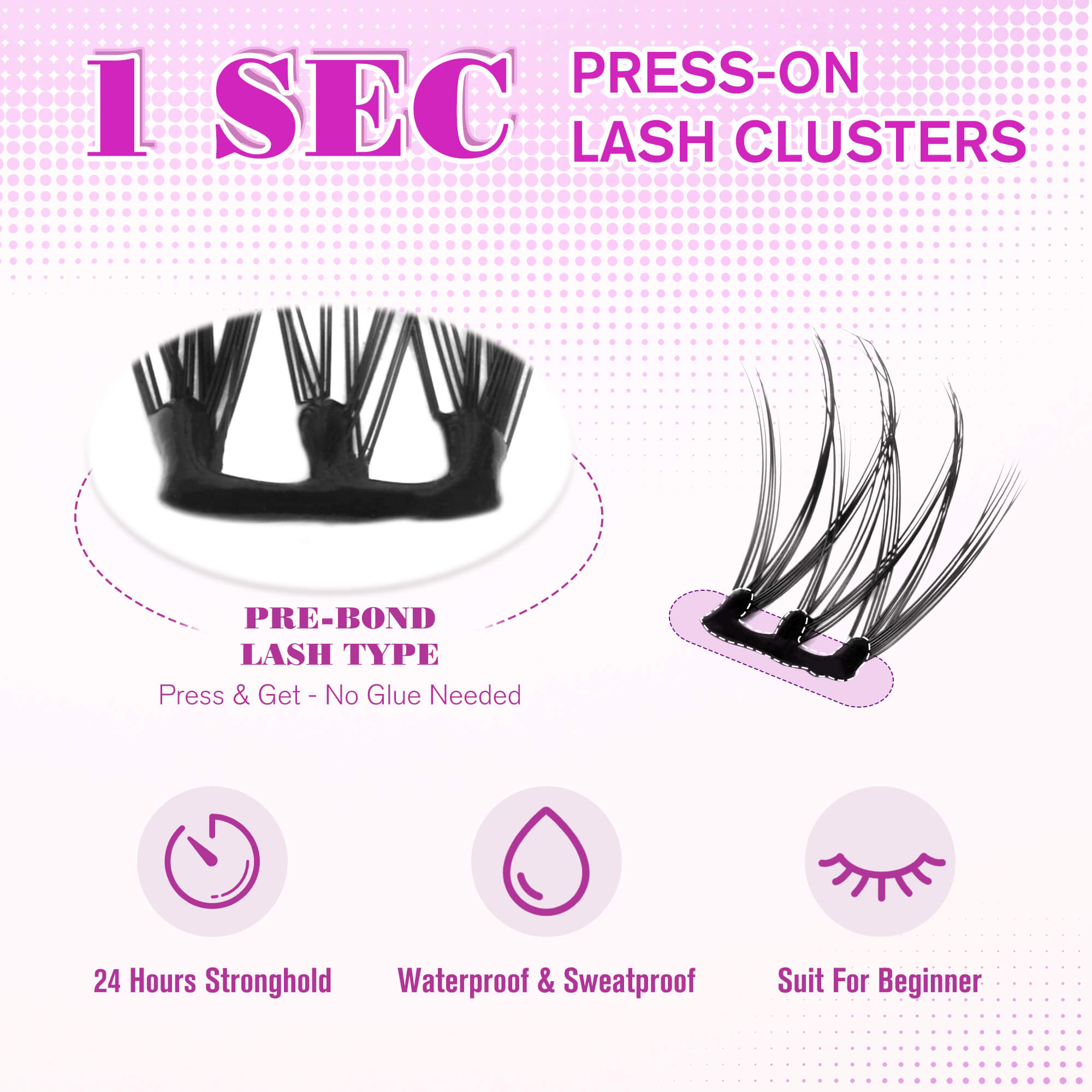 Self Adhesive Lashes-Soft Trio