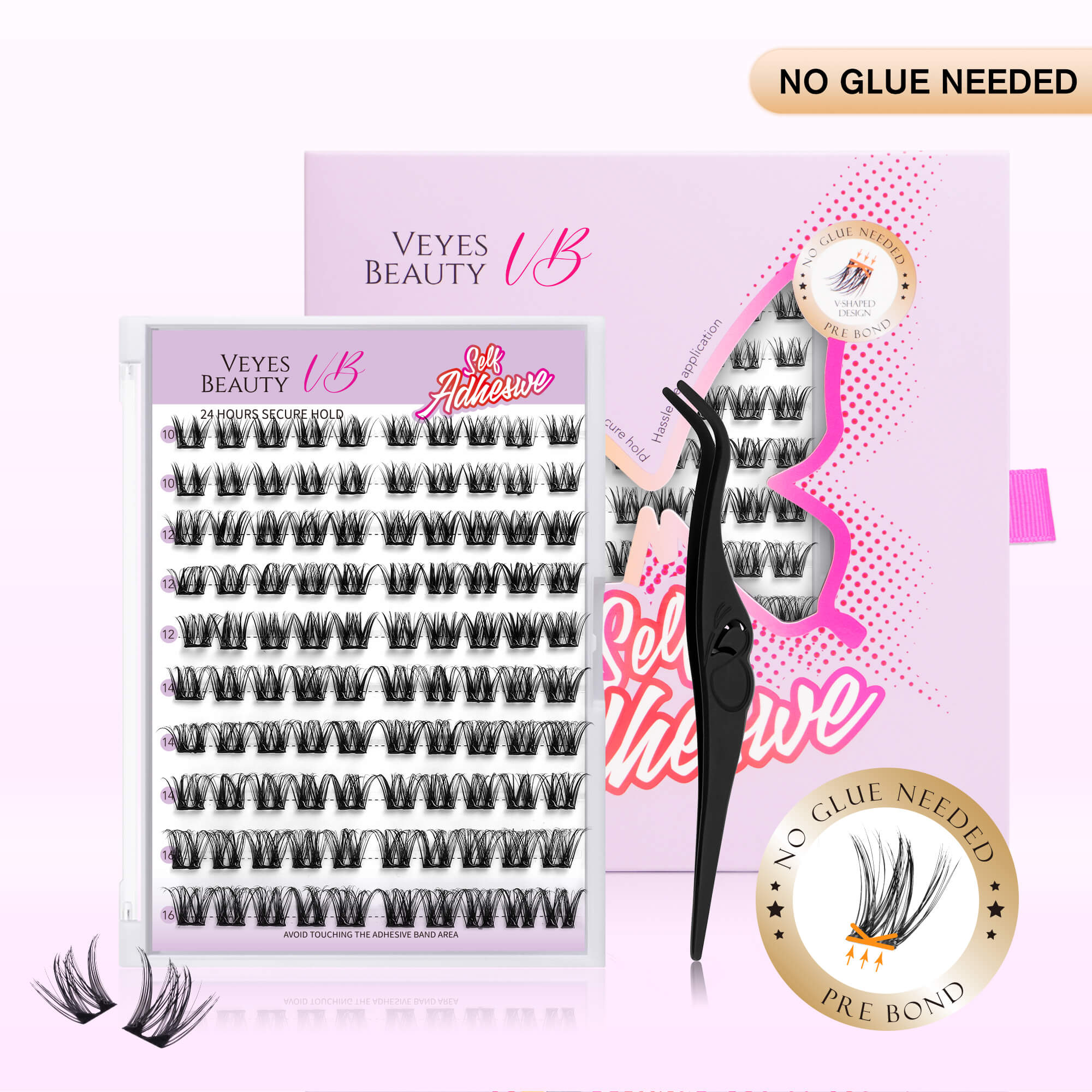 Self Adhesive Lashes-Luxe Duo