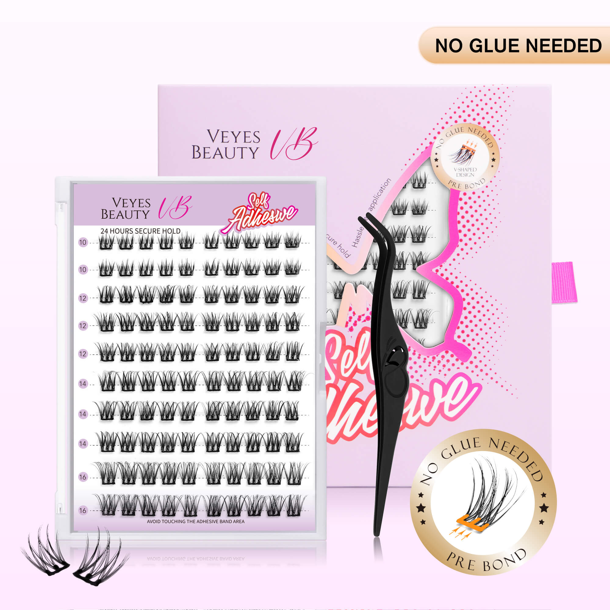 Self Adhesive Lashes-Soft Trio