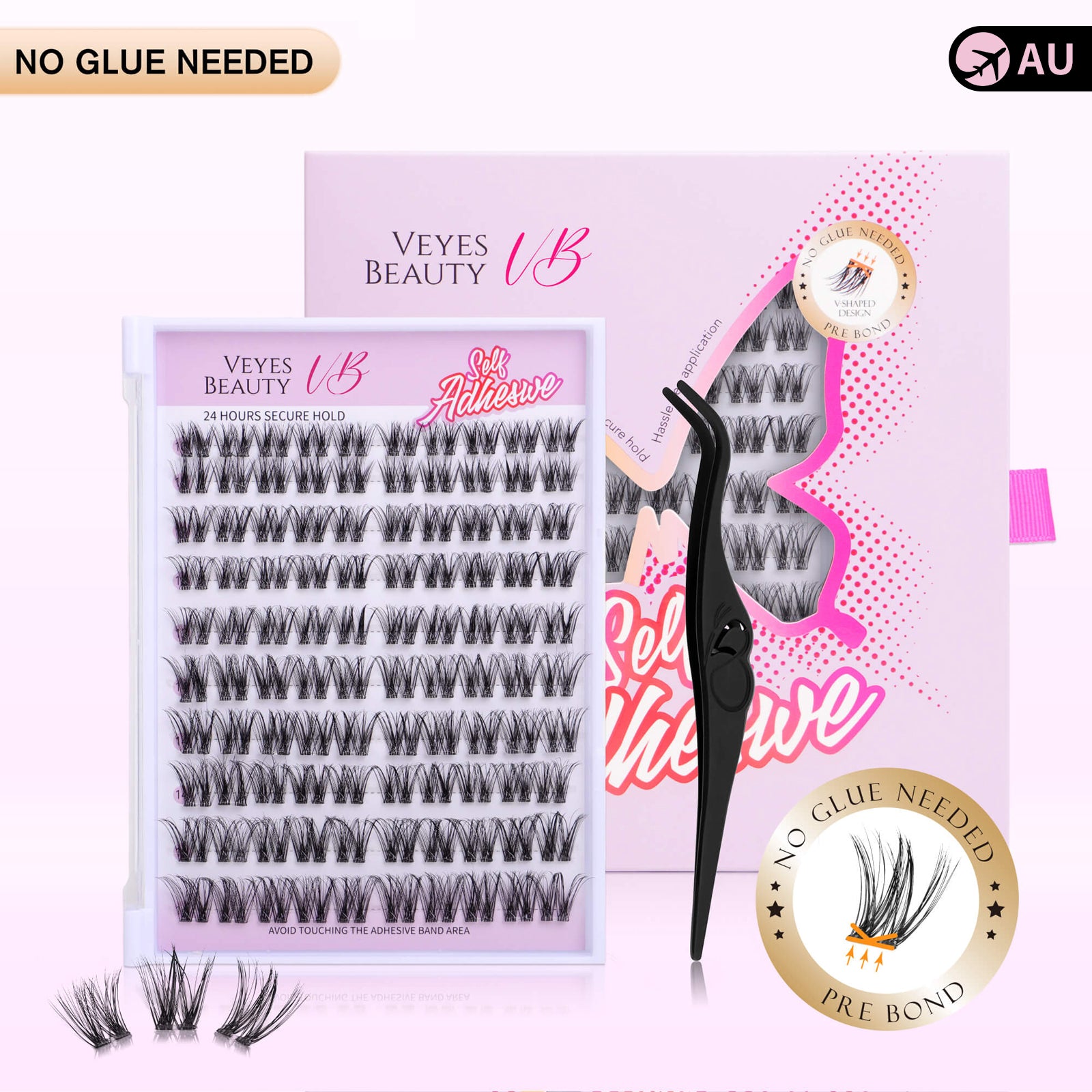 Self Adhesive Lashes-Luxe Duo