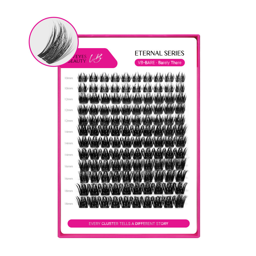VeyesBeauty VB-Bare N°43 Cluster Lashes | Barely There, Soft Natural ...