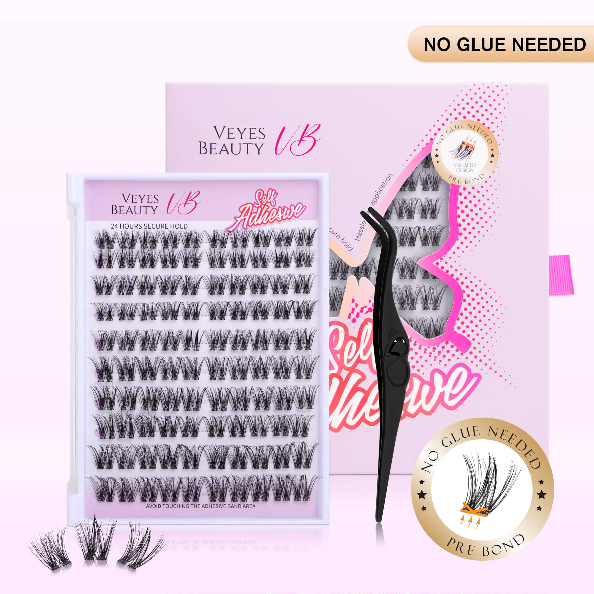 Self Adhesive Lashes-Luxe Duo