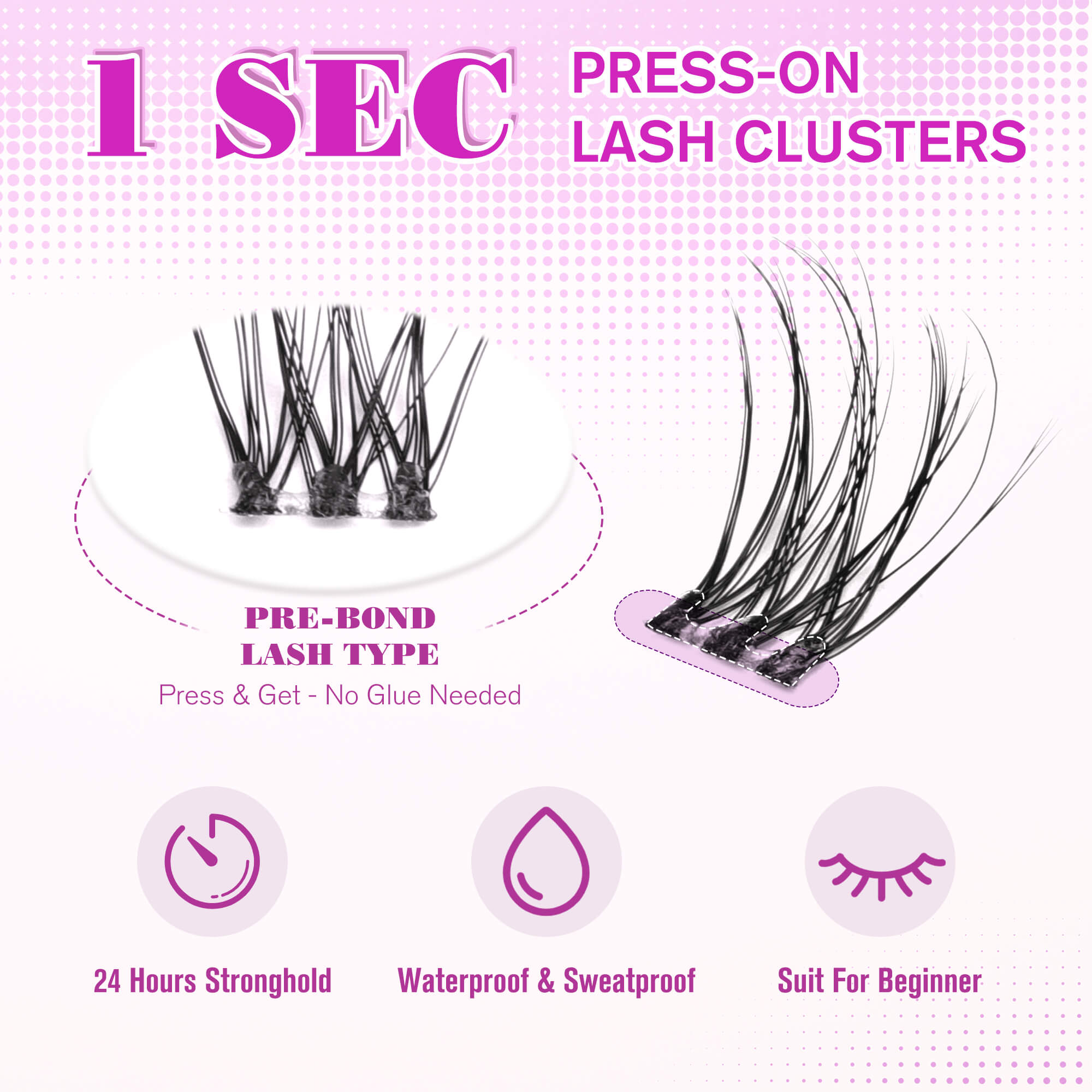 Self Adhesive Lashes-Soft Trio