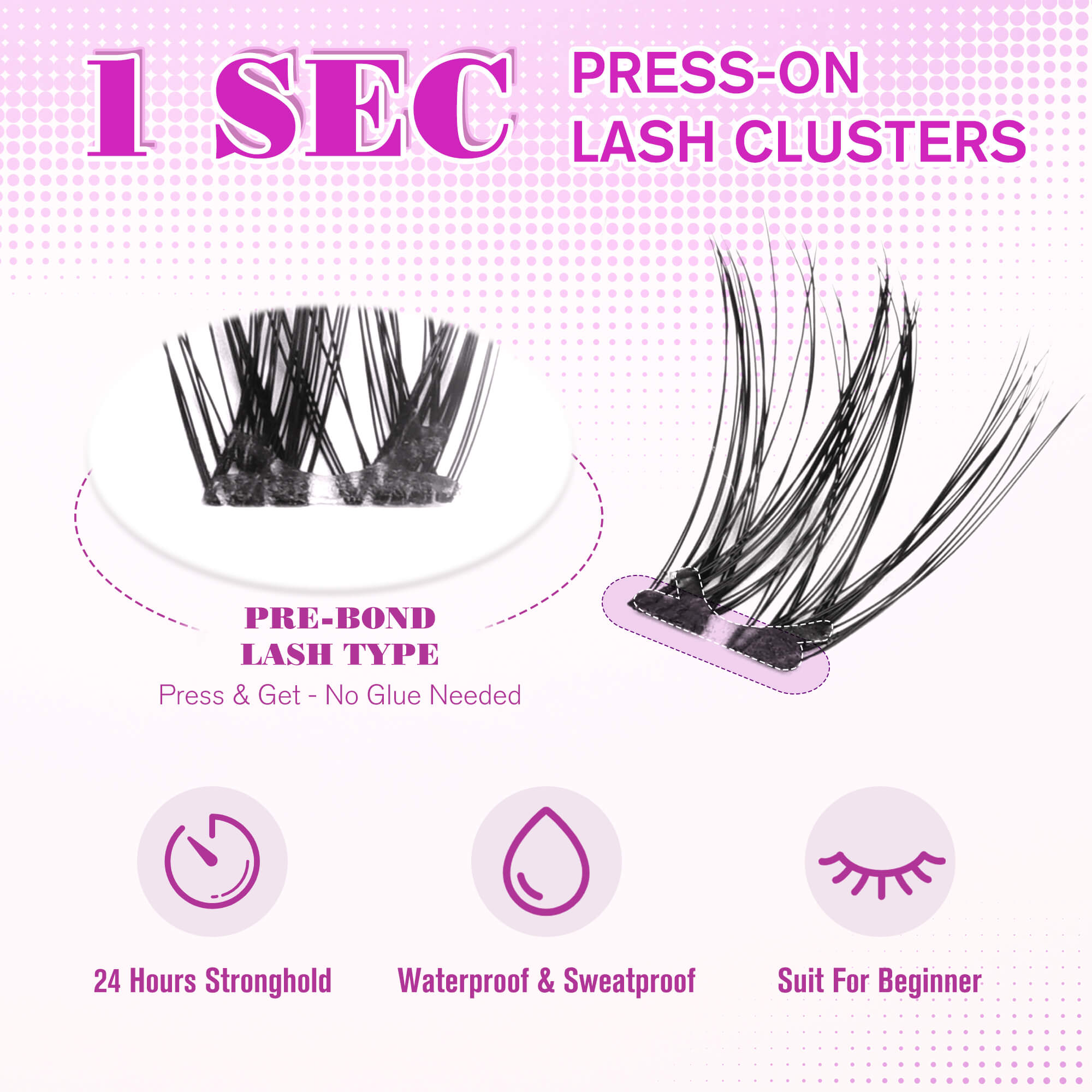 Self Adhesive Lashes-Luxe Duo