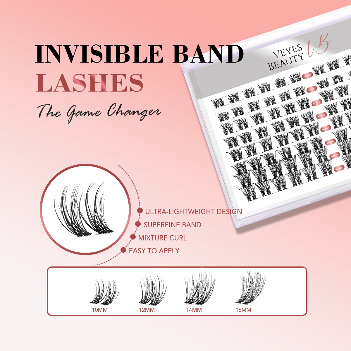 Invisible Band™ Lashes-Plus Tray