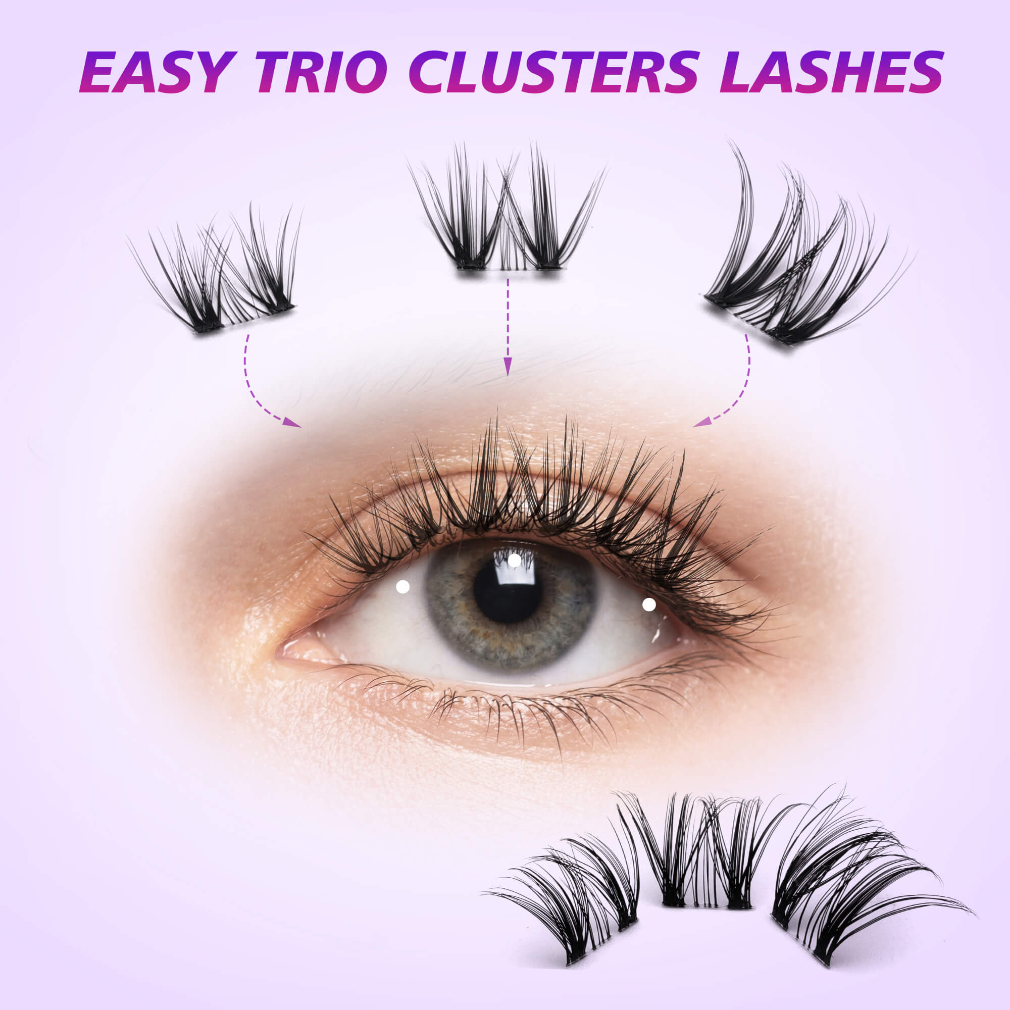 Whisper Cluster Lashes